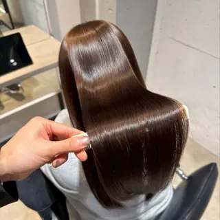 ロング はなか こうすけのヘアスタイル