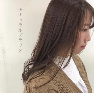 セミロング カラー ボブ/パーマ 古家 佑真のヘアスタイル