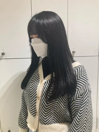 ロング カラー 透明感カラー🫧 nanohaのヘアスタイル