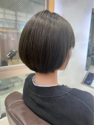 ショート カラー 🌻艶髪カラー🌻 あぼみなみのヘアスタイル