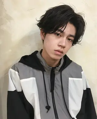 パーマ メンズ 菅原 英 /メンズカットのヘアスタイル