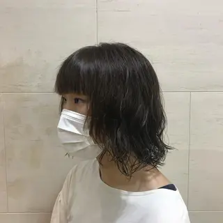 ショート カラー 茅ヶ崎パーマ特化/ スパイラル/ハルキのヘアスタイル