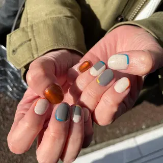 ネイル 新井 ひなののネイルデザイン