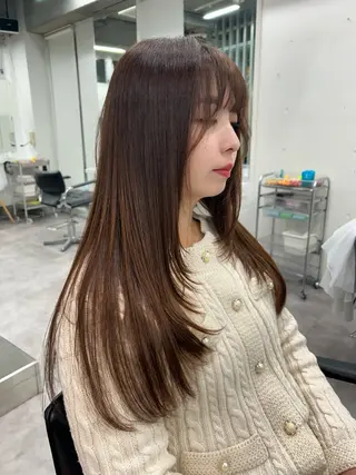 ロング fifth所属・きたみ すずのヘアスタイル