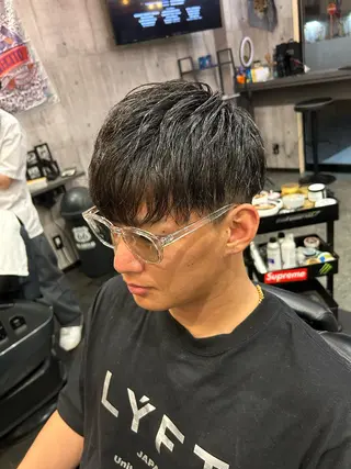 ショート 五味渕 達也のヘアスタイル