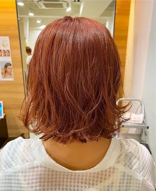 ミディアム カラー Hair's RooMのヘアスタイル