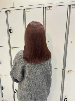 カラー 🫧松尾彩舞樹🫧 アレンジ/艶カラー✨のヘアスタイル