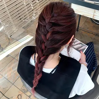 ヘアアレンジ 再現性×メンズヘア/ 表参道/MOMONEのヘアスタイル