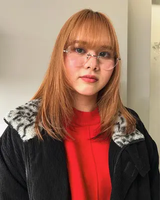 ロング カラー ケアパーマ/ケアブリ ーチdaisukeのヘアスタイル