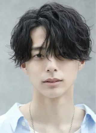 カラー パーマ メンズ 【メンズ特化】 AITOKYO 七虹のヘアスタイル