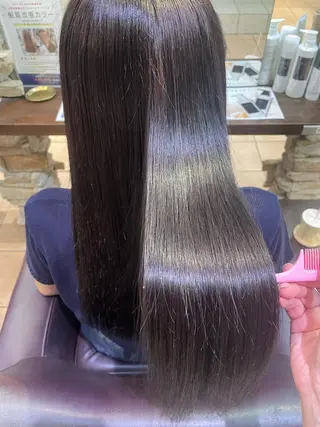 ロング lee甲子園 momokaのヘアスタイル