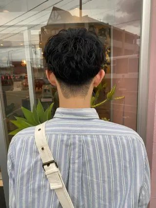 カラー パーマ ベージュ/透明感/ 桃子🎀のヘアスタイル