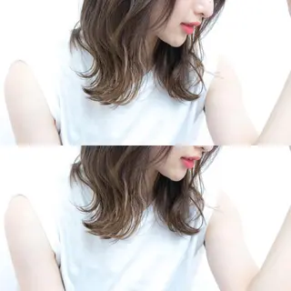 ミディアム カラー 'amo所属・'amo eyelashのマツエク・マツパデザイン