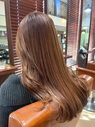 ロング hair make apt mocalabel所属・apt オクムラのヘアスタイル