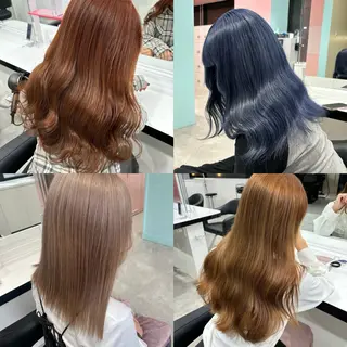 ロング カラー エフェクトブリーチ／ レイヤーカット／翔のヘアスタイル