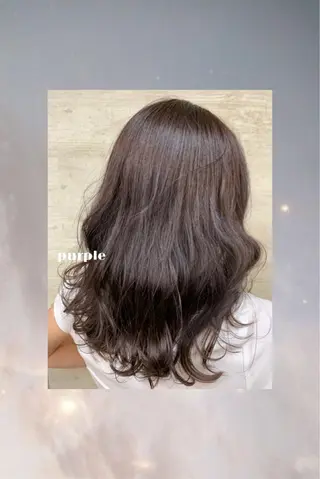 セミロング カラー 韓国ヘア/ sumireのヘアスタイル