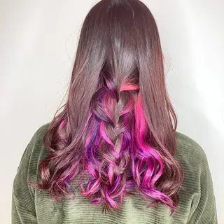 ロング L STUDIO心斎橋店所属・派手髪支持率No1 Eisukeのヘアスタイル