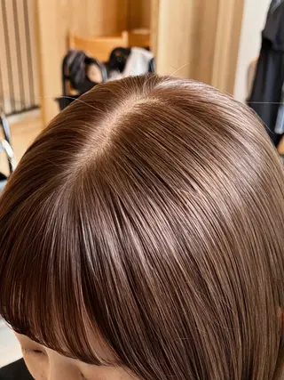 ミディアム 透明感カラー/ mizukiのヘアスタイル