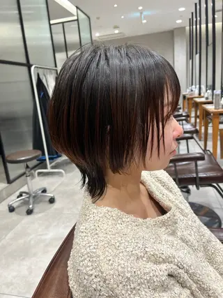 ショート 似合わせ/レイヤー/ ボブ/西島 絢香のヘアスタイル