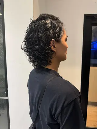 ショート パーマ メンズ メンズ特化 パーマ/オザワのヘアスタイル