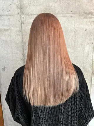 ロング カラー 🌷横浜/レイヤー /艶カラー🌷のヘアスタイル