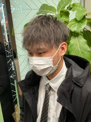 パーマ メンズ Le'a所属・渋谷/フェード/ 國分 翔のヘアスタイル