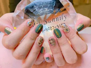 ネイル 長さだし専門店 M2　rikaのネイルデザイン