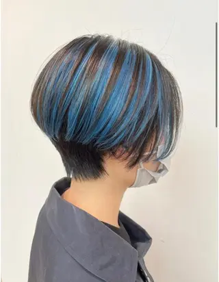 ショート カラー stair:case 武蔵小杉所属・髪質改善/ブリーチ 特化🧡‬‪田中颯士のヘアスタイル