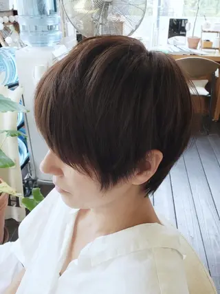 ショート カラー 松永 あきこのヘアスタイル