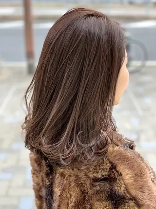 ミディアム カラー 🍀ナガヤマ ヒデアキ🍀のヘアスタイル