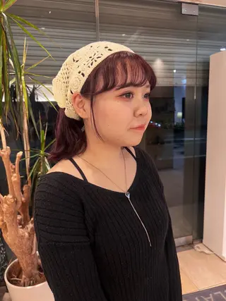 ミディアム リリカ🐈‍⬛ブリー チカラー/上永谷のヘアスタイル