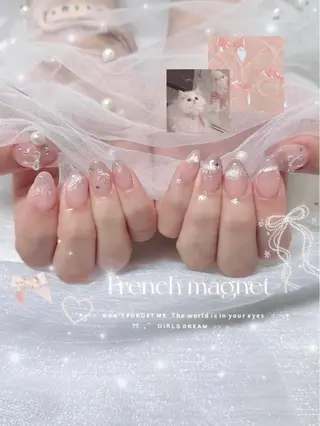 ネイル 🎀Mai 🎀2/1空✩.*のネイルデザイン