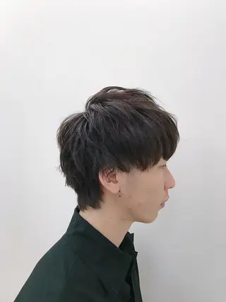 カラー メンズ ブリーチカラー/ 岩破瑞希のヘアスタイル