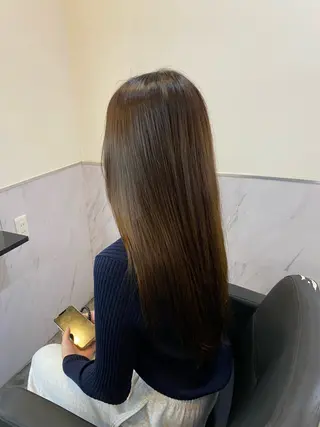 ロング カラー ブリーチカラーと、髪 質改善。HARUKAのヘアスタイル