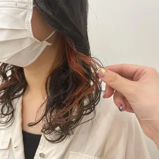 セミロング 中山 まどかのヘアスタイル