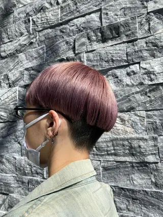 ショート カラー オスズ 🎀´-のヘアスタイル