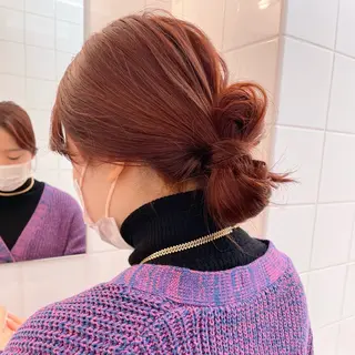 カラー 艶髪ハイトーン× ボブ🥣アイネのヘアスタイル