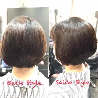 ショート カラー Annon プライベートサロンのヘアスタイル
