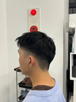 ショート メンズ レプリカ戸塚所属・✨メンズパーマ✨ 古川凌大のヘアスタイル