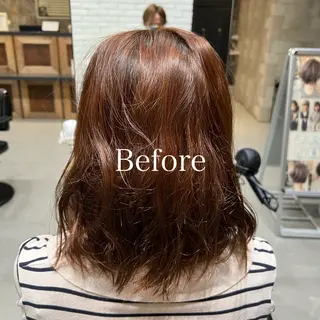 ミディアム カラー レディースヘア💫 加藤たいが🐯のヘアスタイル