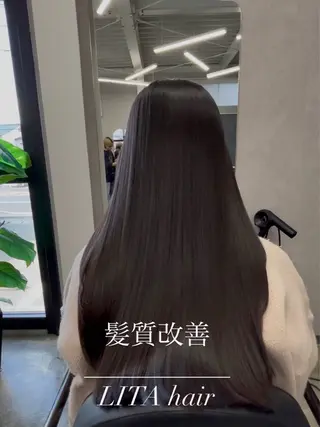 ロング LITA hair所属・鄭 弘志のヘアスタイル