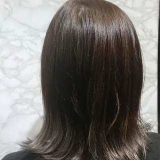 ミディアム カラー 田邉 俊和のヘアスタイル