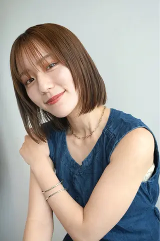 ショート tricca葉山 【無料カットモデル】のヘアスタイル