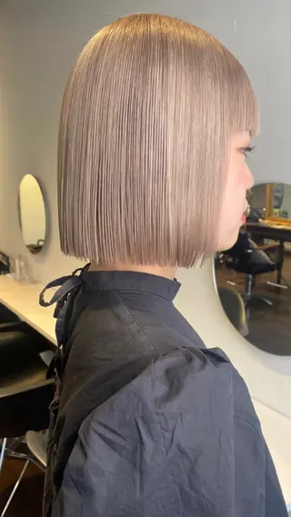 ミディアム カラー land所属・透明感カラー/レイヤ ー🌙Honokaのヘアスタイル