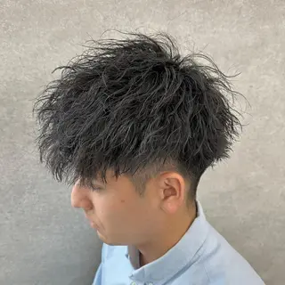 カラー 夏のメンズヘア🔥 BLUCK札幌🔥のヘアスタイル