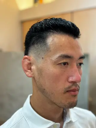ショート メンズ Ordinary barber shop所属・藤原 虎次郎のヘアスタイル