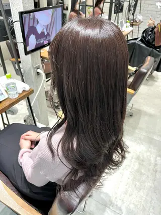 セミロング カラー 🌿ニュアンス/髪質 改善🌿Fukudaのヘアスタイル