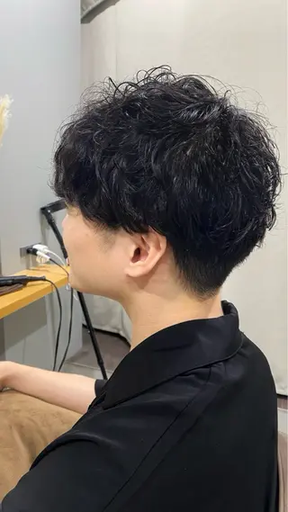 パーマ メンズ aimee 北垣 愛夏のヘアスタイル