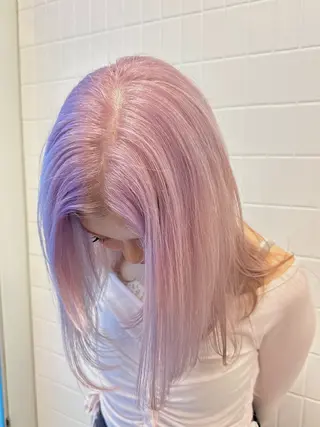 カラー ブリーチ/ブロンド /sakura🌸のヘアスタイル