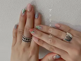 ネイル アトリエ ○△□のネイルデザイン